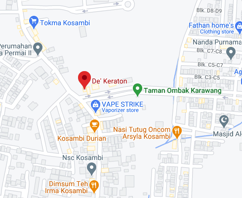 De Keraton Kosambi Karawang Maps